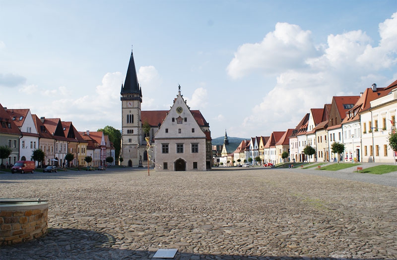 Bardejov - Radničné námestie